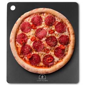 Loftern 065015026150 14 Inch X 16 Pizza Steel - Heavy-duty Carbon Baking Plate For Oven Grill Loftern 065015026150 14 Inch X 16 Pizza Steel - Heavy-duty Carbon Baking Plate For Oven Grill