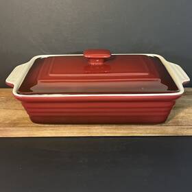 Lovecasa 726084095182 4.5 Q Ceramic Casserole Dish With Lid 9x13 Lasagna Pan Casalava