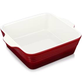 Lc-bk-b06-us Lovecasa 8x8 Inch Baking Pan 2 Quart Square Cake Dish For Oven Stoneware