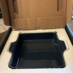 Bake-3-sq-blu Made In Cookware Square Ceramic Nonstick Baking Dish Slate Blue With Box