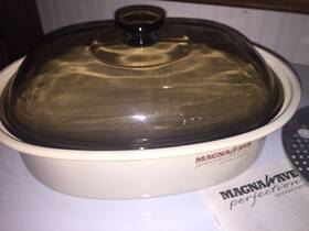 Magnawave 072495003002 Vintage Perfection Microwave Roaster W Instructions Magnawave 072495003002 Vintage Perfection Microwave Roaster W Instructions