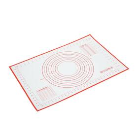 Mainstays 313028825822 Reusable Silicone 24 Inch X 18 Pastry Mat With Measurements