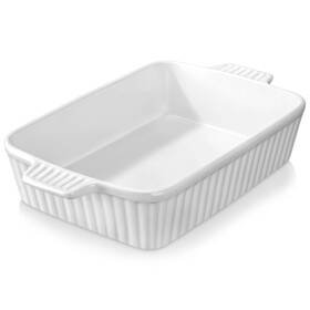 Bake-bake-wt01 Malacasa 4.4 Quart Baking Dish 9x13 Large Casserole For Oven Ceramic Pan Rect