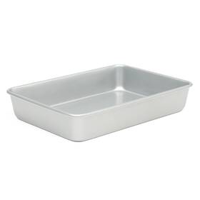 144183.01 Martha Stewart Gallen 13 X 9 Inch Rectangular Nonstick Carbon Steel Cake/baking Pan- Silver 144183.01 Martha Stewart Gallen 13 X 9 Inch Rectangular Nonstick Carbon Steel Cake/baking Pan- Silver