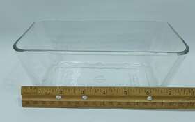 7214 Martha Stewart Clear Ovenware - #7214/1.2 Quart Made In Usa
