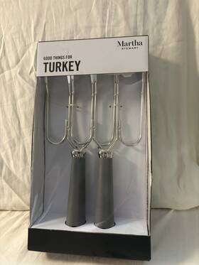 Wr27 Martha Stewart New Turkey Lifters Sku