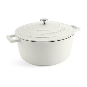 Mcmcrd28cre Master Class Masterclass Cast Aluminium Cream Casserole Dish 28cm 5 Litre Gift Boxed
