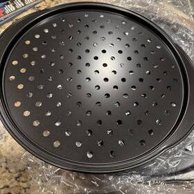 X003ts94c1 Meekoo 8 Pack Carbon Steel Pizza Pans With Holes And Handle 14 Inch Non Stick Tray X003ts94c1 Meekoo 8 Pack Carbon Steel Pizza Pans With Holes And Handle 14 Inch Non Stick Tray