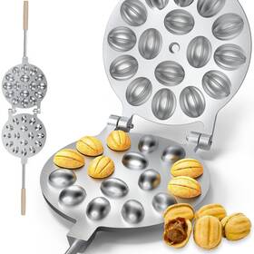 1308478-1 Mhh Cookie Assorted Maker - Oreshki Nuts 16 Form Skillet Mold