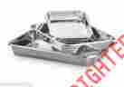 Mi-138a Rectangular Bake Hammer Stahl 3 Piece Pan Set Nsf 18 8 Stainless Steel Gift 854131005744