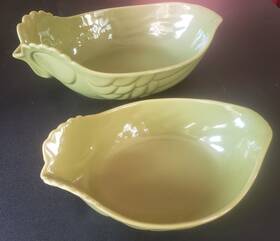 Midwest Cbk 738449298244 Rooster Casserole Baking Serving Dishes Set-2. Microwave/oven/dishwa
