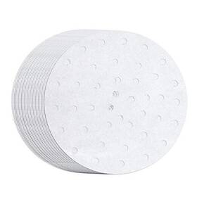 Hm20 Minedecor 100 Count Perforated Parchment Paper Bamboo Steamer Liners For Air 10 Inch
