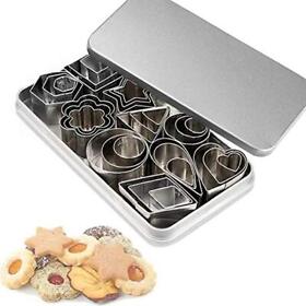 Mini Cookie Cutter Shapes Set 30 Small Molds To Cut Out Pastry Dough Pie Crus Mini Cookie Cutter Shapes Set 30 Small Molds To Cut Out Pastry Dough Pie Crus