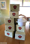 Mini Round Cocotte Le Creuset Bakeware Set Dozen Petite Soup Stew Casserole White Nib 024147919223