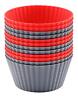 Mirenlife 12 Pack Reusable Nonstick Jumbo Silicone Baking Cups Cupcake