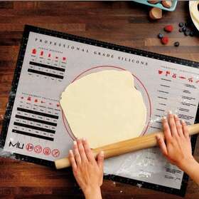 1593083 Miu Silicone Non-stick Pastry And Baking Mat 2 Piece Set Used