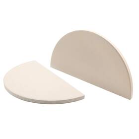 Mixrbbq 798789809418 Bbq Future Ceramic Heat Deflector Plates For Kamado Joe Classic I Ii Iii Ha