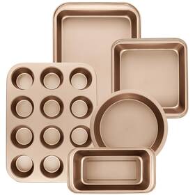 Mo-hkbs-0016 Mobzio Nonstick Baking Pans Set 5-piece Kitchen Sheets For Oven Bakeware