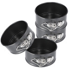 Ms4x4 Hiware Mini Springform Pan Set Piece Small Nonstick Cheesecake For