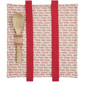 411706441 Mud Pie Red Casserole Carrier Holder With Spoon Gift Set - Lovin From The Oven