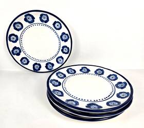 42200187f Mud Pie Nwt Flower Print Salad Plate Stoneware 8 Inch Set Of 4 42200187f Mud Pie Nwt Flower Print Salad Plate Stoneware 8 Inch Set Of 4