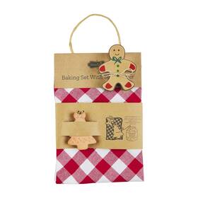 Mud Pie 718540846650 Baking Set Christmas Tree 26 Inch X 16 1/2