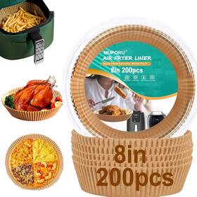 Nr200 Muporu 769326665798 4 Quart Air Fryer Liners Ninja Foodi 200pcs Disposable