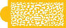 N-a Designer Stencils Leopard Skin Cake Stencil Huge Saving 0787484003979