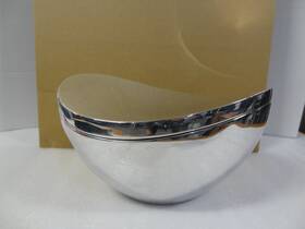 Mt0102 Nambe Alloy Neil Cohen 2008 4 Quart Butterfly Baker Dutch Oven 13 Inch X 9 W Lid