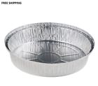 Name Brand Aluminum Foil Pan Disposable Tin Baking Bakeware Tray Deep Dish Round 500 Pieces 740843569905