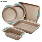 Name Brand Bakeware Set Baking Sheet Nonstick Bake Piece Cake Cookie Pan New Oven Steel Ray 740843569370
