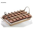 Name Brand Brownie Pan Perfect Cake Bake Square Baking Nonstick Set Pc 740843569936