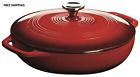 Name Brand Cast Iron Porcelain Enamel Covered Casserole Dish Bakeware 3 Quart Dutch Oven 740843569646