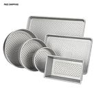 Name Brand Nonstick Kitchen Bakeware Set Professional Piece Pc Baking Pans Cooking Oven New 740843569424