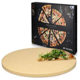 Navaris 057665272712 Xl Pizza Stone For Baking - Cordierite Plate Bbq Gril Navaris 057665272712 Xl Pizza Stone For Baking - Cordierite Plate Bbq Gril