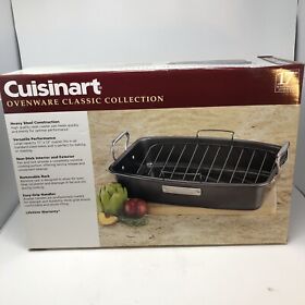 Asr-1713v Nib Cuisinart Ovenware Classic Collection 17-by-13-inch Roaster Removable Rack
