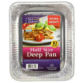 14177950 Nicole Home Collection Aluminum Pans Half Size 9x13 Extra Heavy Duty Disposable Foil For Baking 1