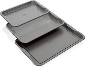 B33003 Ninja Foodi Neverstick Premium 3-piece Baking Sheet Set Nonstick New