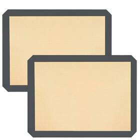 X11.8 Ninsula 774882660941 Silicon Baking Mats 15.7 Inch 2-pack Reusable Sheet Sheets Non-stick Food Safe