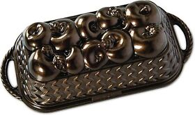 92548 Nip Nordic Ware Apple Basket Loaf Pan Ship Free