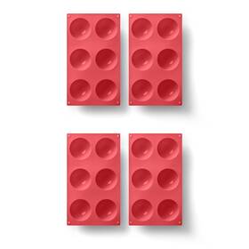 5289069 Nobrand Chefftn Set Of 2 Makes 12 Silicone Hot Coco Bomb Molds
