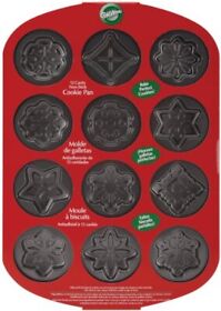 Non-stick 12 Cavity Snowflakes Baking Sheet
