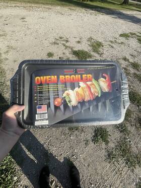 Nordic Ware 011172139603 Vintage 1994 Non Stick Oven Broiler 17 Inch X 9 1/4 2
