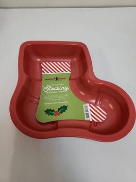 Nordic Ware 011172300522 Holiday Christmas Stocking Non Stick Baking Cake Pan Bakeware Nordic Ware 011172300522 Holiday Christmas Stocking Non Stick Baking Cake Pan Bakeware