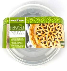 Nordic Ware 011172441034 Naturals Pie Pan With High Domed Lid 10 Inch Aluminum Nordic Ware 011172441034 Naturals Pie Pan With High Domed Lid 10 Inch Aluminum