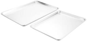 Nordic Ware 011172446022 Natural Aluminum Commercial Bakers Half Sheet And Big
