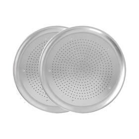 Nordic Ware 011172460110 Naturals 16 Inch Air Crisp Perforated Aluminum Pizza Pan Set Of 2