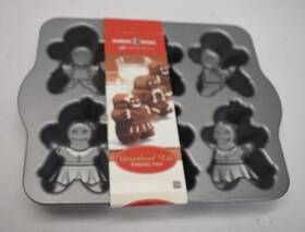 Nordic Ware 011172869487 Gingerbread Kids Cakelet Pan Boys And Girls Baking Nordic Ware 011172869487 Gingerbread Kids Cakelet Pan Boys And Girls Baking