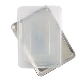 12938wm Nordic Ware Aluminum High Sided Half Sheet Pan With Lid 13 Inch X 18 12938wm Nordic Ware Aluminum High Sided Half Sheet Pan With Lid 13 Inch X 18