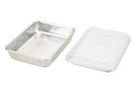 45339 Nordic Ware 350242994040 Natural Aluminum Commercial 3-piece Bakers Set Quarter Sheet And Cake